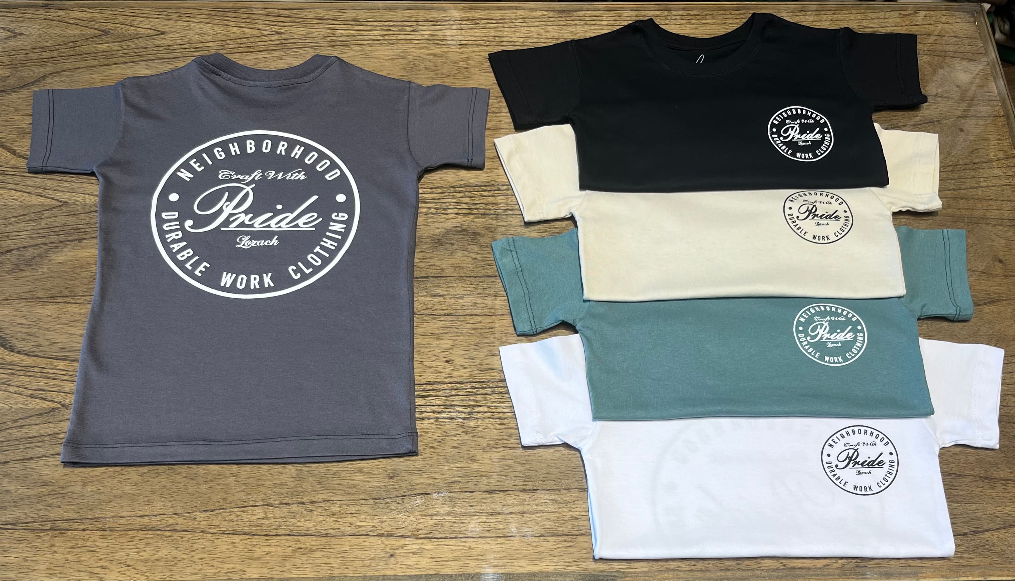 Remera clasica m/c estampada