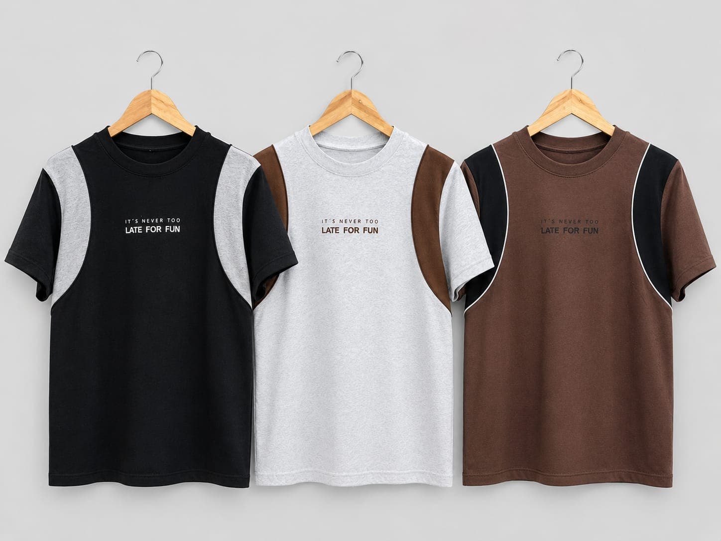 REMERA COMBINADA