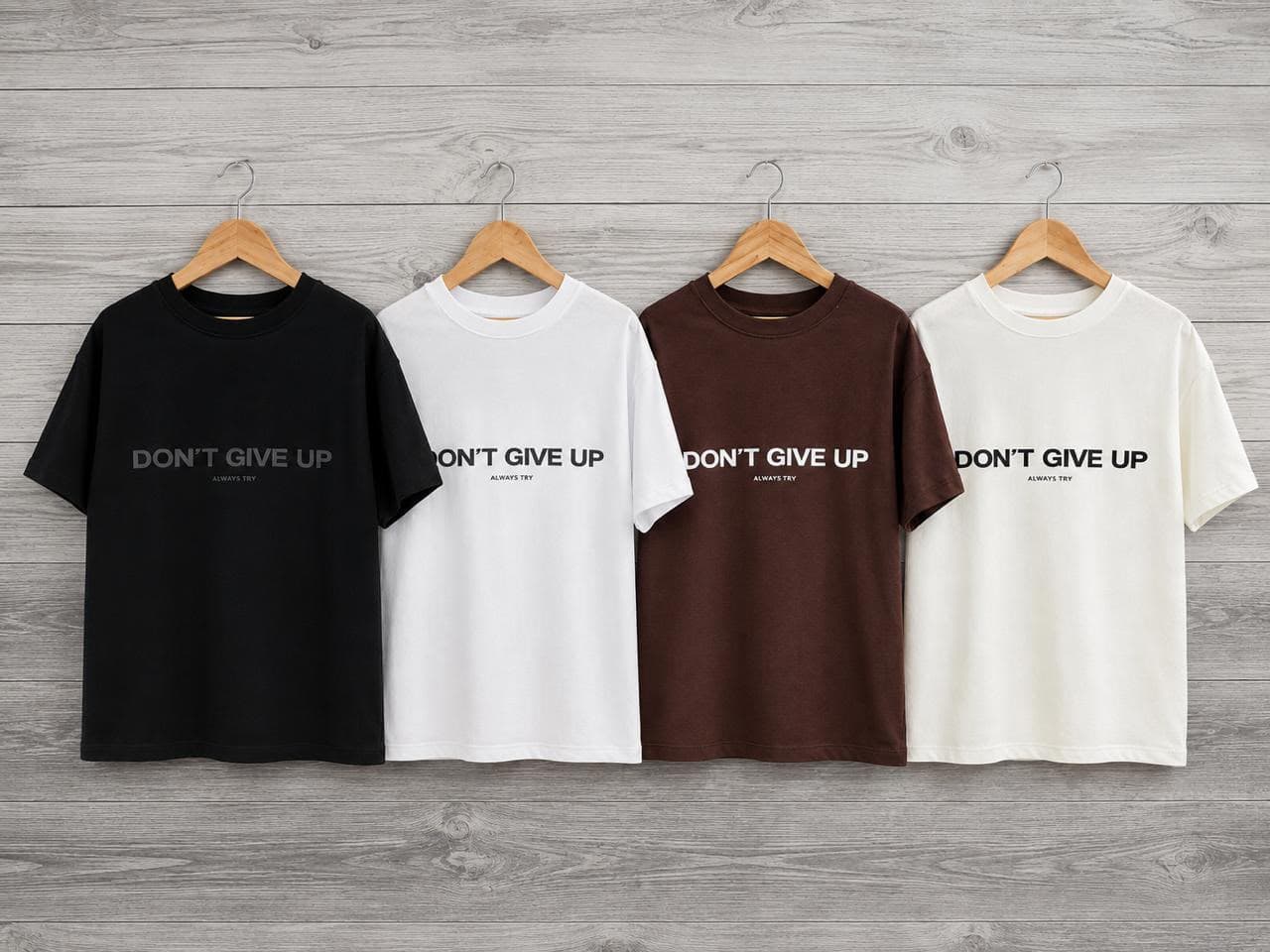 REMERA DON T GIVE UP